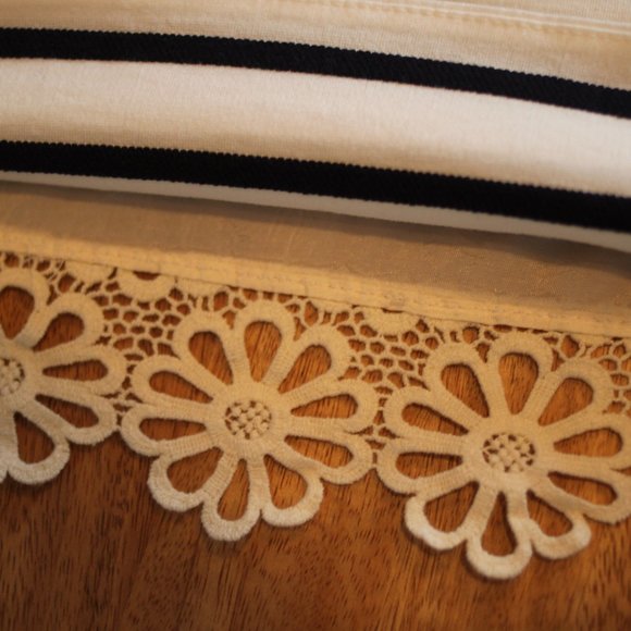 Anthropologie Maeve Chessia Striped Lace Dress - Picture 7 of 8